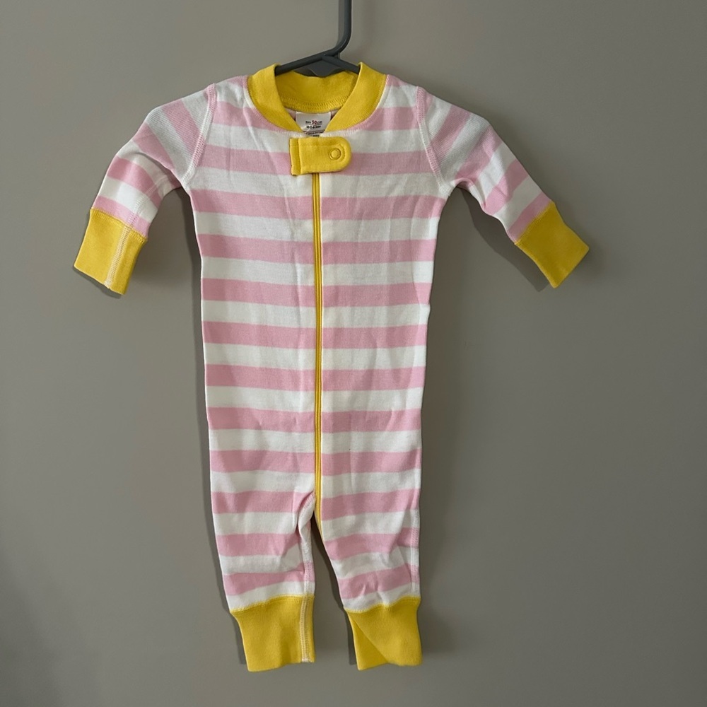NWT - Hanna Andersson Striped Onesie - Size: 0-6 MOS